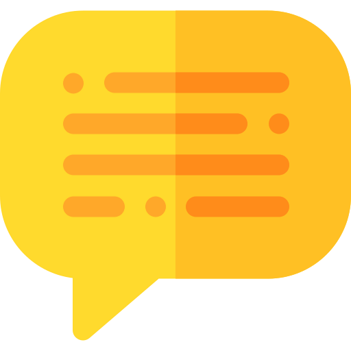 Speech bubble icon