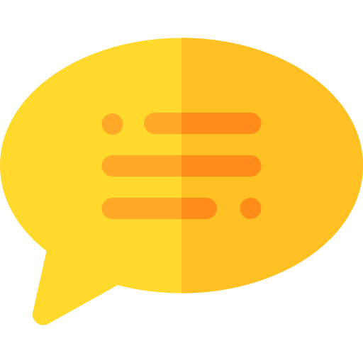 Speech bubble icon