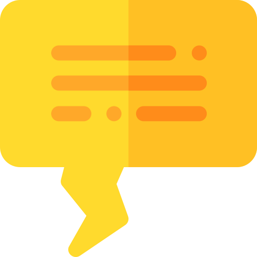 Speech bubble icon
