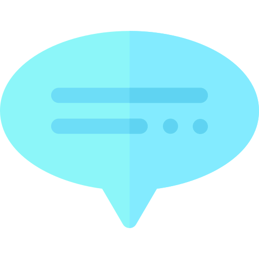 Speech bubble icon
