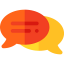 Speech bubble 상 64x64