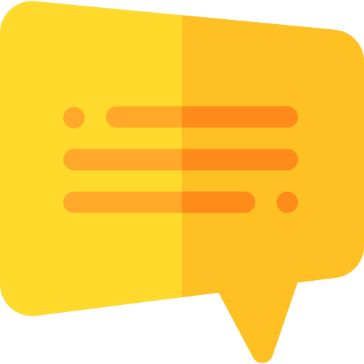 Speech bubble ícono