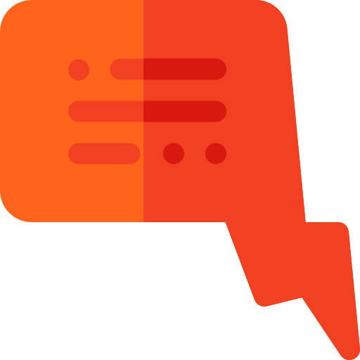 Speech bubble icon