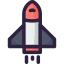 Rocket ship Ikona 64x64