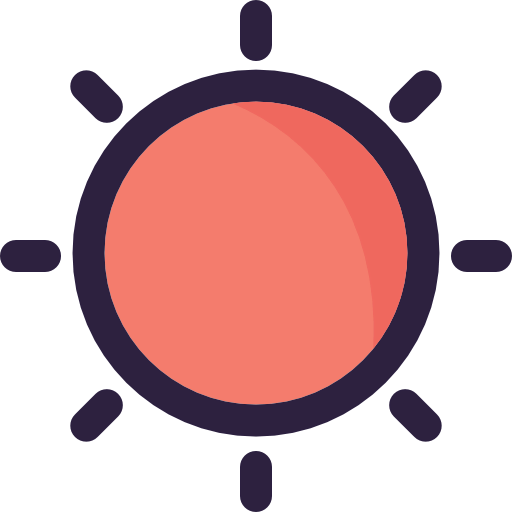 Sun icon