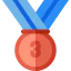 Bronze medal icône 64x64