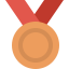 Bronze medal Ikona 64x64