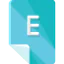 E icon 64x64