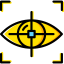 Eye scan icon 64x64