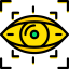 Eye scan icon 64x64