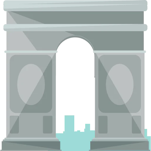 Arc de triomphe icon