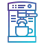 Coffee machine icon 64x64