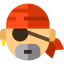 Pirate patch icon 64x64
