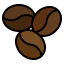 Coffee beans icon 64x64
