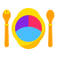 Baby plate icon 64x64
