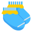 Baby socks icon 64x64