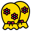 Baby gloves icon 64x64