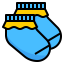 Baby socks icon 64x64
