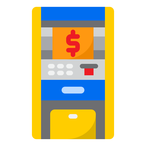 Atm machine icon