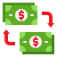 Money exchange icon 64x64