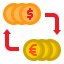 Money exchange icon 64x64