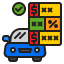 Car loan 图标 64x64