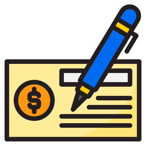 Cheque icon