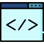 Coding ícono 64x64