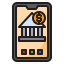 Mobile banking icône 64x64