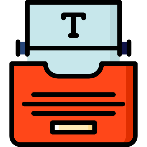 Typewriter icon