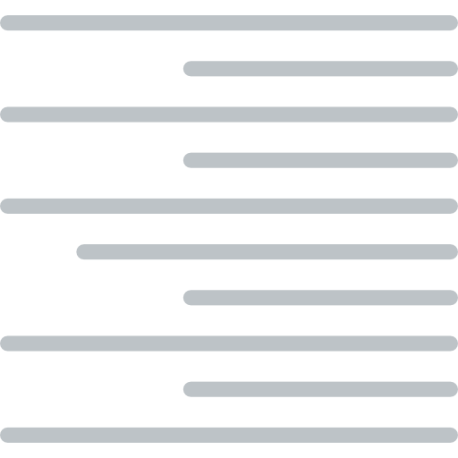 Right alignment 상