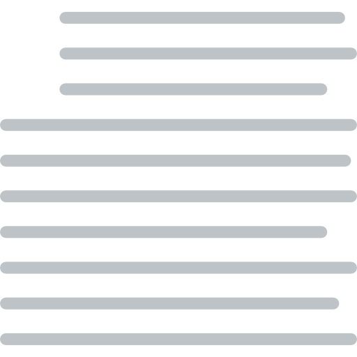 Indent icon