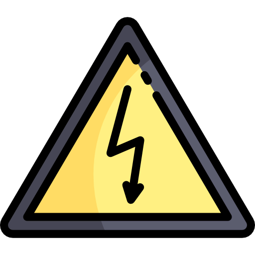 High voltage icon