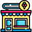 Ice cream shop icon 64x64