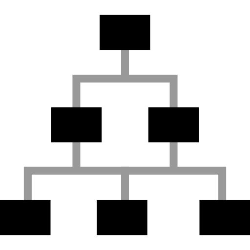 Organization chart icon