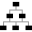 Организационная структура иконка 64x64