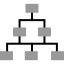 Organization chart Ikona 64x64
