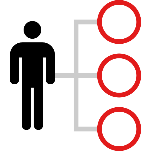 Organization chart Ikona