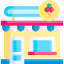 Ice cream shop icon 64x64