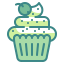 Cupcake Ikona 64x64