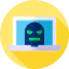 Cyber crime icon 64x64