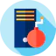 Cyber attack icon 64x64