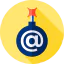 Cyber attack icon 64x64