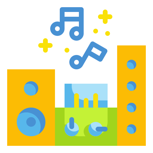 Sound system icon