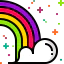 Rainbow アイコン 64x64
