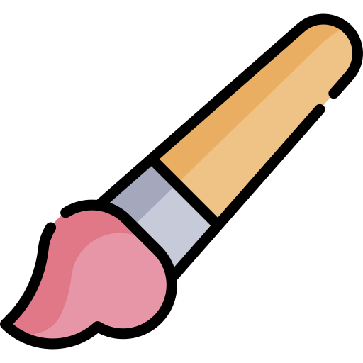 Paint brush ícono