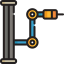 Industrial robot icon 64x64