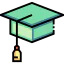 Mortarboard icon 64x64