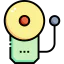 School bell icon 64x64