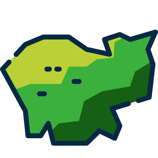 Country map Ikona